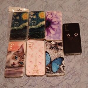 Samsung Galaxy A02 Assorted Artistic Phone Cases Set of 7